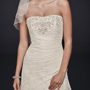 Wedding Dress Never Used Corset Back